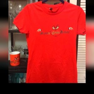 Women " Merry Grinchmas" Tshirt & Mug Bundle